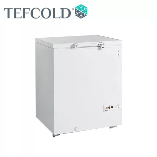 Tefcold mélyhűtőláda, felnyitható teli fedéllel, 189 l, – Fehér