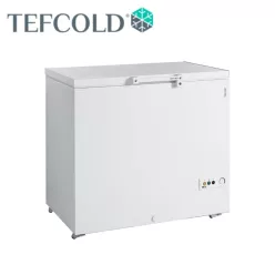   Tefcold mélyhűtőláda, felnyitható teli fedéllel, 278 l, – Fehér