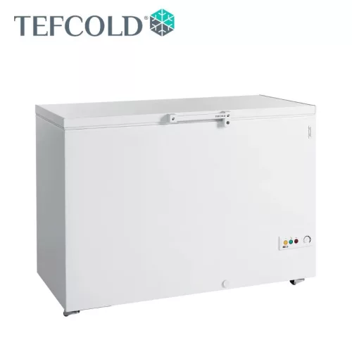Tefcold mélyhűtőláda,felnyitható teli fedéllel, 463 l, 1504x700x945 mm