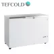 Tefcold mélyhűtőláda,felnyitható teli fedéllel, 463 l, – Fehér/Rozsdamentes