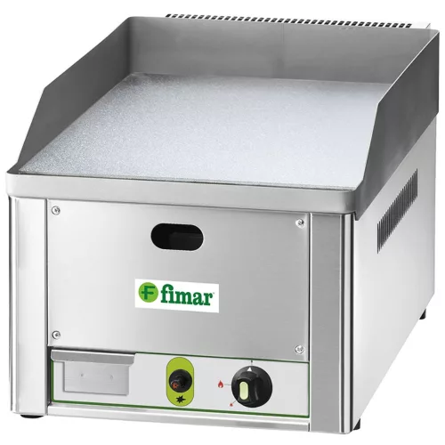 Fimar snack rostlap, gázüzemű, 1 zónás, krómozott sima felület