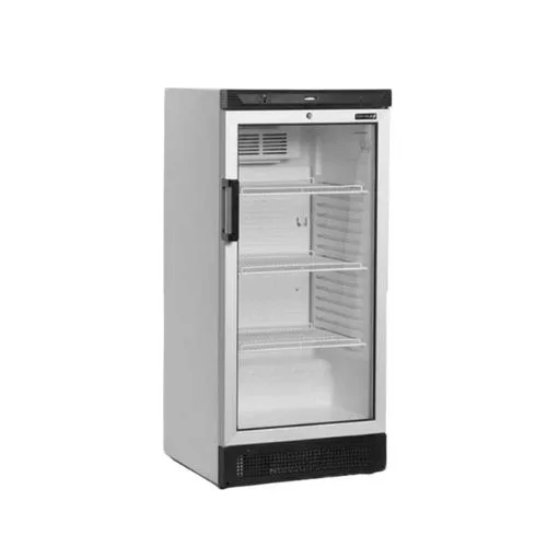 Tefcold hűtővitrin, 215 literes, üvegajtós