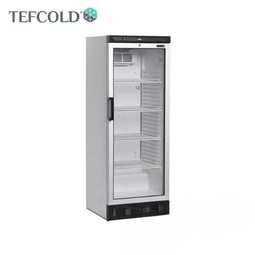 Tefcold hűtővitrin, 290 literes, üvegajtós