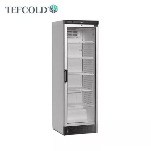 Tefcold hűtővitrin, 372 literes, üvegajtós