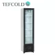 Tefcold hűtővitrin, 182 literes, üvegajtós, palásthűtéses, fehér
