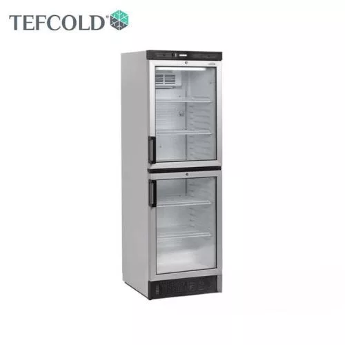 Tefcold hűtővitrin, 372 literes, 2 üvegajtós