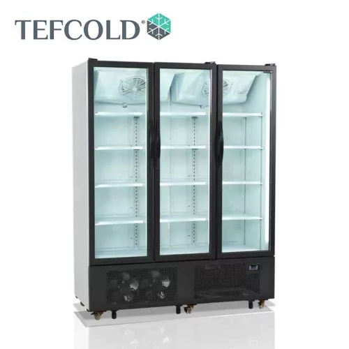 Tefcold hűtővitrin, 1315 literes, üvegajtós, ventillációs