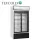 Tefcold hűtővitrin, tolóajtós, 771 literes, üvegajtós, ventilációs, fehér