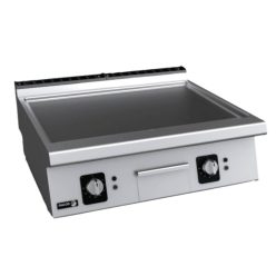   Fagor rostlap, elektromos, 2 zóna, sima felületű, termosztáttal és krómozott lappal