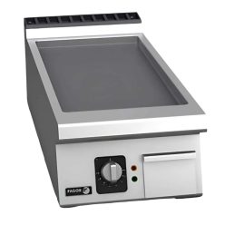   Fagor rostlap, gázüzemű, 1 zóna, sima felületű, termosztáttal és krómozott lappal