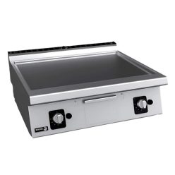   Fagor rostlap, gázüzemű, 2 zóna, sima felületű, termosztáttal és krómozott lappal