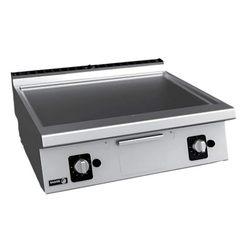 Fagor rostlap, gázüzemű, 2 zóna, sima felületű, termosztáttal és krómozott lappal