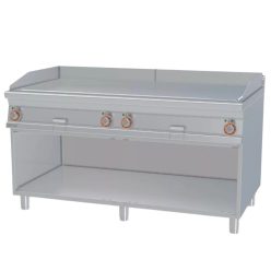   Lotus rostlap, elektromos, öntöttvas, sima felületű, álló, 4 zónás, nyitott tárolóval, 30,0 kW