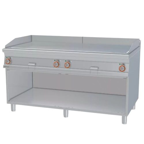 Lotus rostlap, elektromos, öntöttvas, sima felületű, álló, 4 zónás, nyitott tárolóval, 30,0 kW