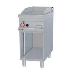   Lotus rostlap, gázüzemű, öntöttvas, sima felületű, álló, 1 zónás, nyitott tárolóval, 9 kW