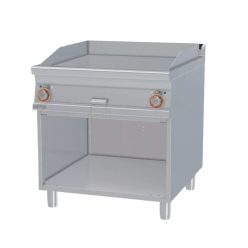   Lotus rostlap, elektromos, öntöttvas, sima felületű, álló, 2 zónás, nyitott tárolóval, 15 kW