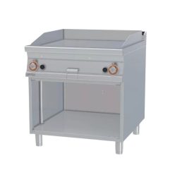   Lotus rostlap, gázüzemű, keménykrómozott, sima felületű, álló, 2 zónás, nyitott tárolóval, 18 kW