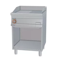   Lotus rostlap, elektromos, keménykrómozott, sima és bordázott felületű, álló, 1 zónás, nyitott tárolóval, 7,4 kW