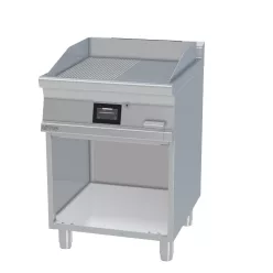   Lotus rostlap, érintőképernyős, elektromos, sima és bordázott felületű, 1 zónás, nyitott tárolóval, 7,4 kW