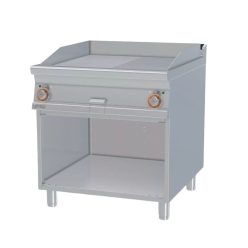   Lotus rostlap, elektromos, öntöttvas, sima és bordázott felületű, 2 zónás, nyitott tárolóval, 11,1 kW