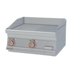   Lotus rostlap, elektromos, keménykrómozott, sima és bordázott felületű, asztali, 2 zónás, 6,75 kW