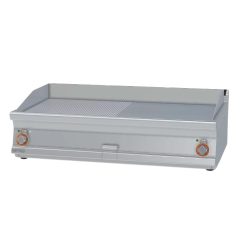   Lotus rostlap, elektromos, keménykrómozott, sima és bordázott felületű, asztali, 2 zónás, 14,8 kW