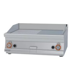   Lotus rostlap, gázüzemű, öntöttvas, sima és bordázott felületű, asztali, 2 zónás, 14 kW