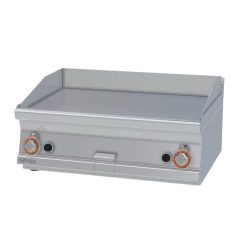   Lotus rostlap, gázüzemű, keménykrómozott, sima felületű, asztali, 2 zónás, 12 kW