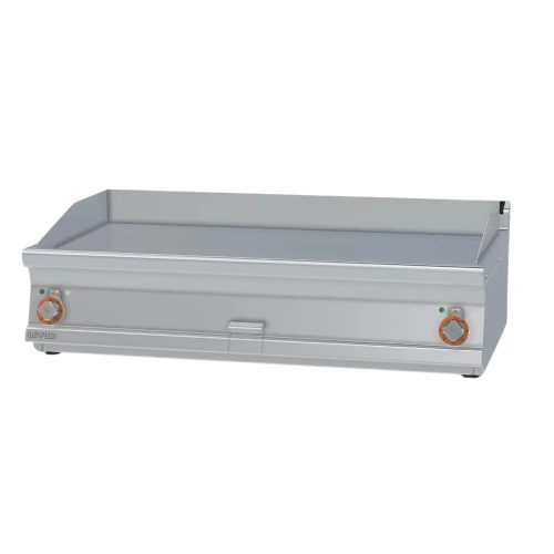 Lotus rostlap, elektromos, keménykrómozott, sima felületű, asztali, 2 zónás, 14,8 kW