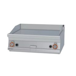  Lotus rostlap, gázüzemű, keménykrómozott, sima felületű, asztali, 2 zónás, 14 kW