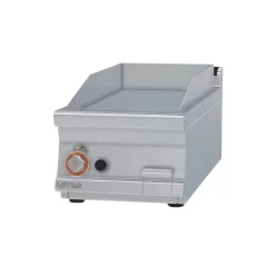   Lotus rostlap, gázüzemű, keménykrómozott, sima felületű, asztali, 1 zónás, 9 kW