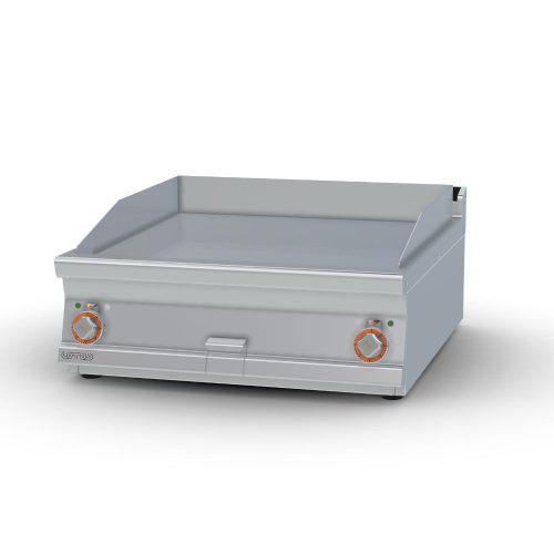 Lotus rostlap, elektromos, keménykrómozott, sima felületű, asztali, 2 zónás, 15 kW