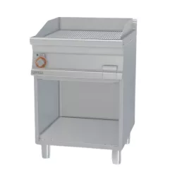   Lotus rostlap, elektromos, keménykrómozott, bordázott felületű, álló, 1 zónás, nyitott tárolóval, 7,4 kW