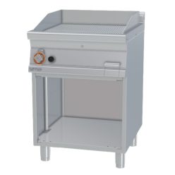   Lotus rostlap, gázüzemű, keménykrómozott, bordázott felületű, álló, 1 zónás, nyitott tárolóval, 10,5 kW