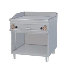   Lotus rostlap, gázüzemű, keménykrómozott, bordázott felületű, álló, 2 zónás, nyitott tárolóval, 18 kW