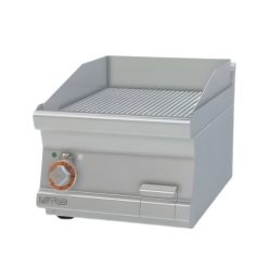   Lotus rostlap, elektromos, keménykrómozott, bordázott felületű, asztali, 1 zónás, 4,5 kW