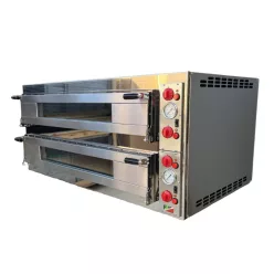 Pizzakemence, kétkamrás, 12 db 33 cm, elektromos