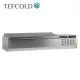 Tefcold Feltéthűtő, 5 x GN1/4, rozsdamentes acélfedél, 1200 x 335 x 288.5 mm