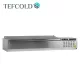 Tefcold Feltéthűtő, 6 x GN1/4, rozsdamentes acélFedél, 1400 x 335 x 288.5 mm