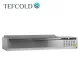 Tefcold Feltéthűtő, 7 x GN1/4, rozsdamentes acélFedél, 1500 x 335 x 288.5 mm