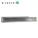 Tefcold Feltéthűtő, 10 x GN1/4, rozsdamentes acélfedél, 2000 x 335 x 288.5 mm