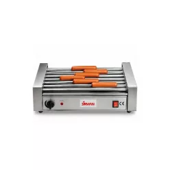   Sirman hot-dog sütő, 9 hengeres, teflonozott hengerekkel, 1,65 kW