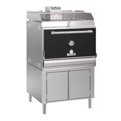 Faszenes sütő, fűtött ajtós tárolóval, l