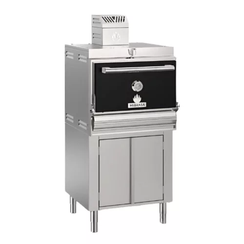 Faszenes sütő, fűtött ajtós tárolóval, s