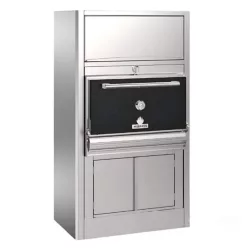  Faszenes sütő, alsó és felső melegen tartott szekrénnyel, M