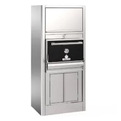   Faszenes sütő, alsó és felső melegen tartott szekrénnyel, S