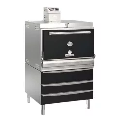   Faszenes sütő, melegentartó polccal, 3 alsó melegített fiókkal, m