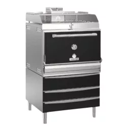   Faszenes sütő, melegentartó polccal, 3 alsó melegített fiókkal, l