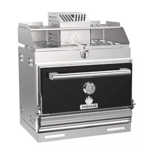 Faszenes sütő, melegentartóval, munkalapra helyezhető, mini