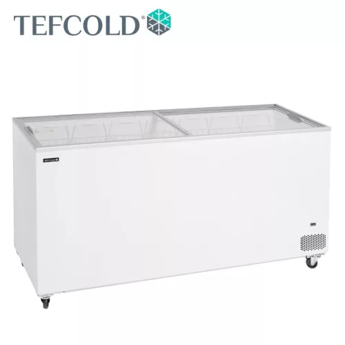 Tefcold mélyhűtőláda, csúszó üvegtetővel, 555 l, 1750x630x892 mm
